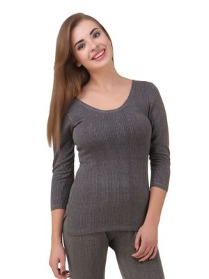 Quilted insulated underwear top