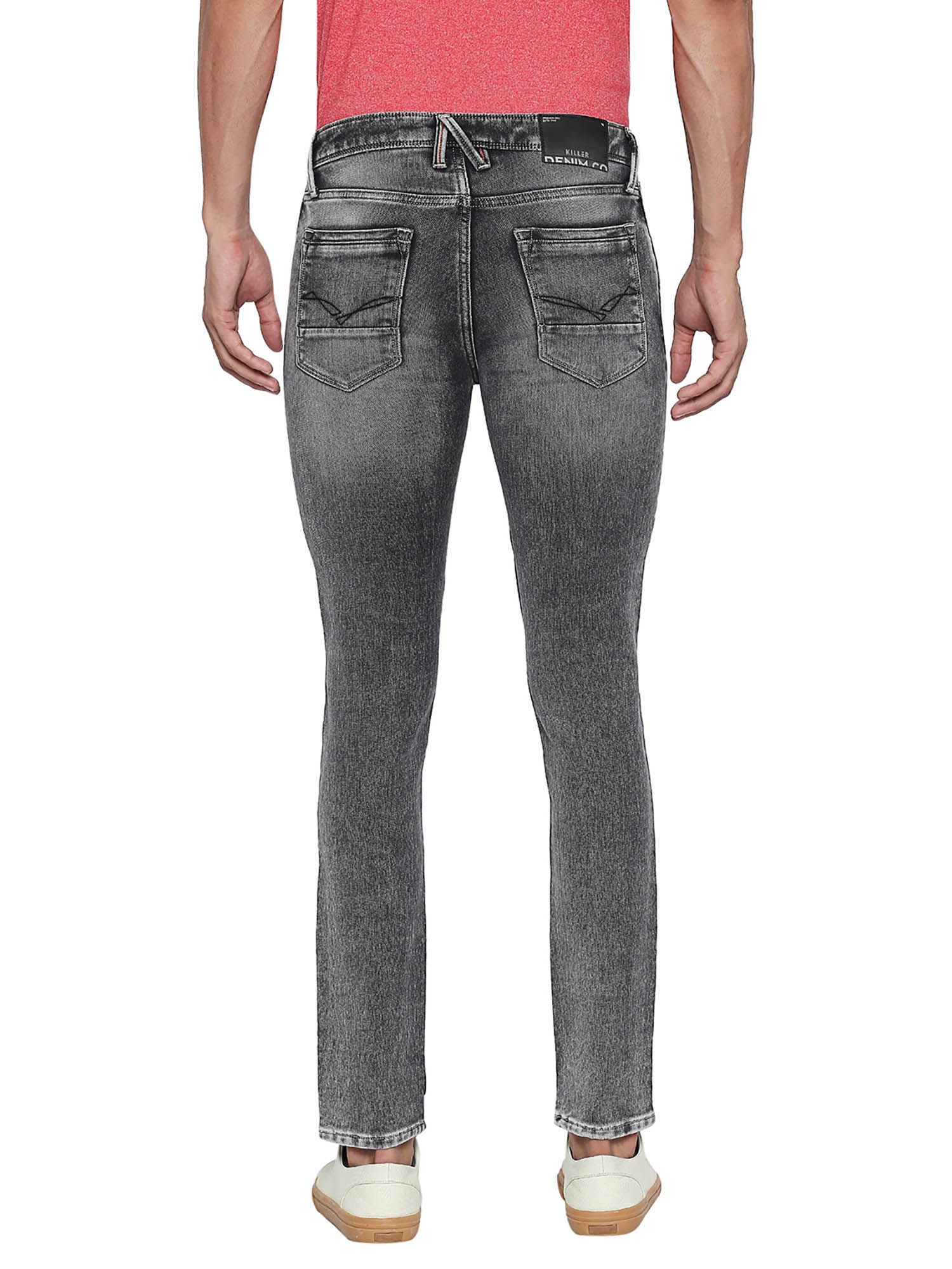 Buy Killer Black Solid Jeans Online 