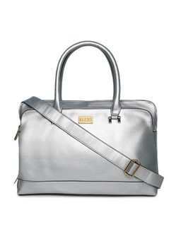 KLEIO - Formal Office Laptop Handbag For Women (HO3012KL-AG) (SILVER)