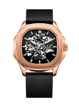 KREDO - Men OTUS Rose Gold Automatic Skeleton Analogue Watch-KW043