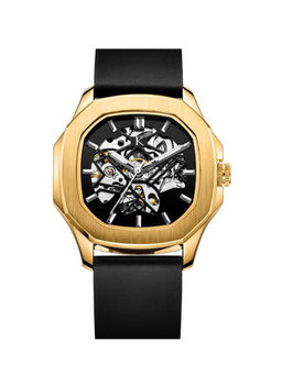 KREDO - Men OTUS Gold Automatic Skeleton Analogue Watch-KW046