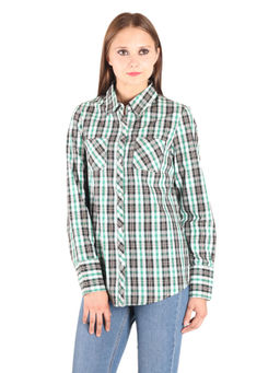 Owncraft - Women's Green Check Shirt