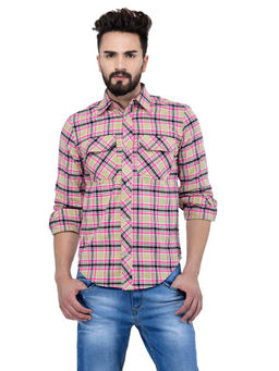 Owncraft - Beige Check Acrylic Shirt
