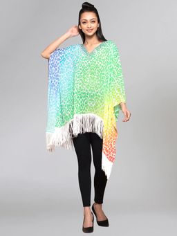 First Resort by Ramola Bachchan - Multi Colour Kaftan