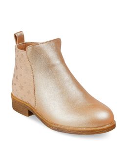 KITTENS - Gold Synthetic Boot
