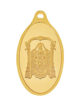 Kundan - 5g Gold Pendant 24K (999.9) Balaji