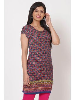 Rangriti - Blue Printed Kurta