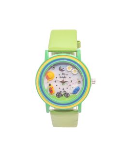 Spiky - Yellow Round Watches