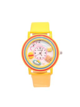 Spiky - Violet Round Watches