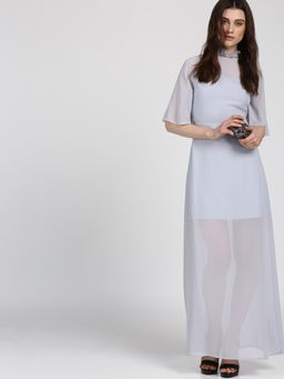 Kazo - Grey Nichole Maxi Dress