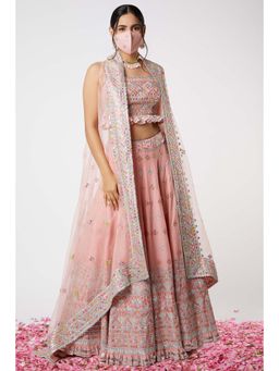 Gopi Vaid - Noor Lehenga Cape (Set of 3)