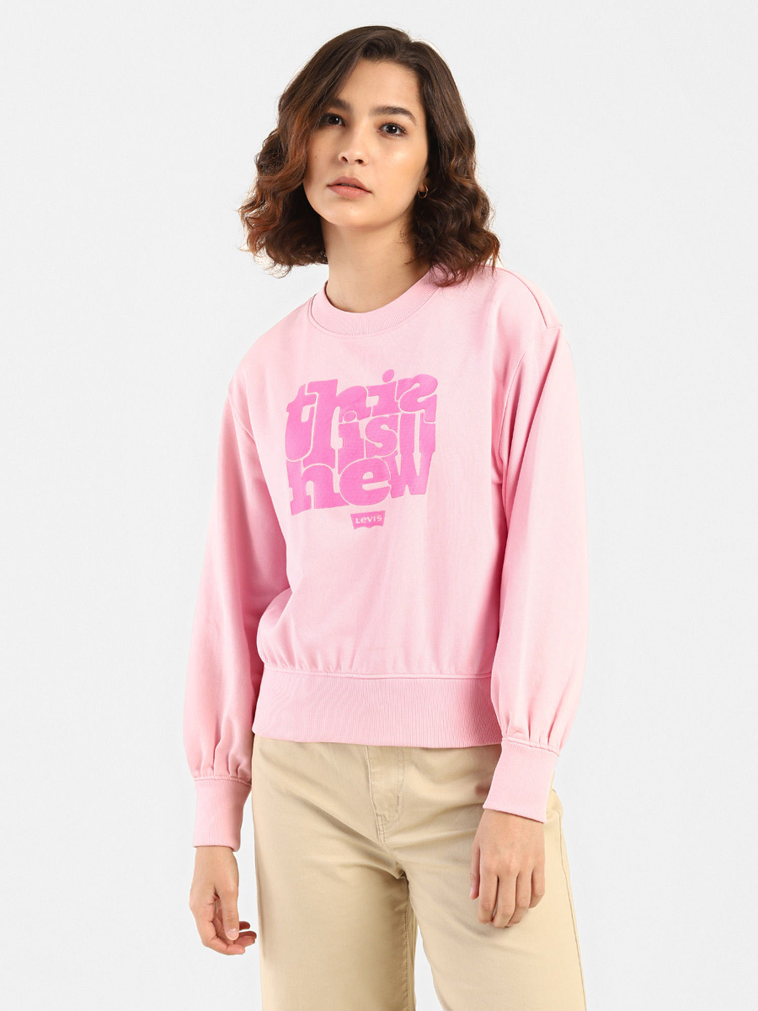 Women Pink Sweatshirt Online|Nykaa Fashion