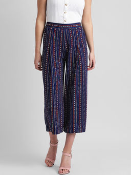 Zink London - Blue Printed Culottes
