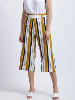 Zink London - Yellow Stripes Culottes