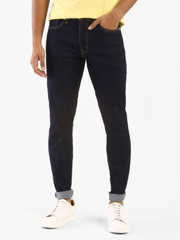 Levi's - Men Navy Blue 512 Slim Tapered Fit Jeans