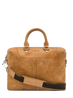 Eske - Freya Leather Laptop Bag Brown