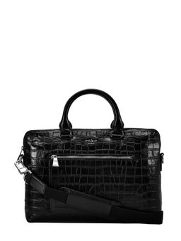 Eske - Eli Leather Laptop Bag Black