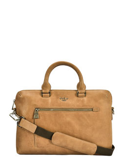 Eske - Rohoda Leather Laptop Bag Brown