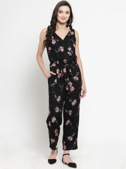 Sera - Black Printed Jumpsuit
