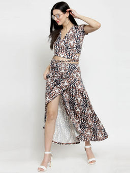 Sera - Multi-Color Abstract Co-Ord (Set of 2)