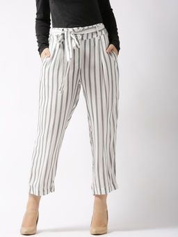 Sera - White Stripes Trouser