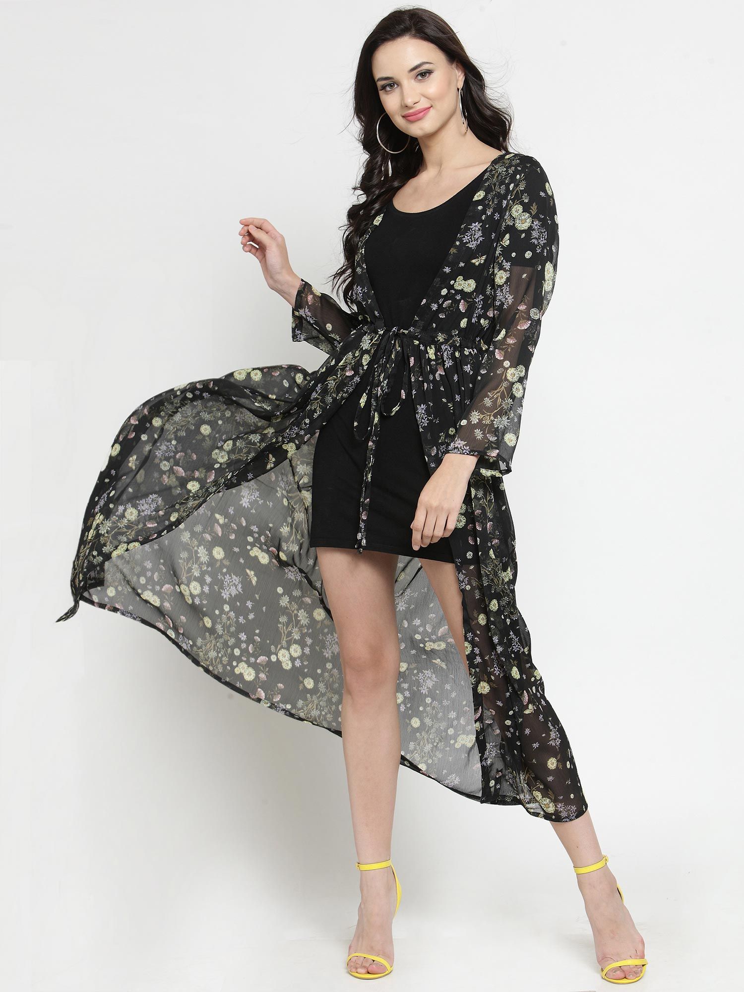 sera Black Printed Shrug-picture-20