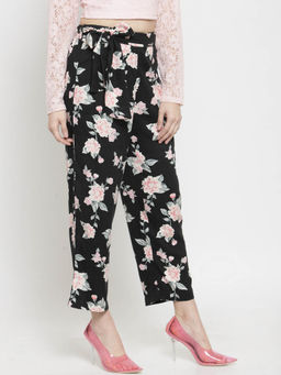 Sera - Black Stripes Trouser