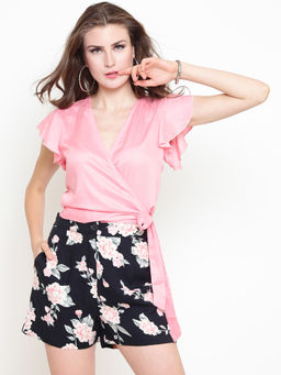 Sera - Pink Solid Top