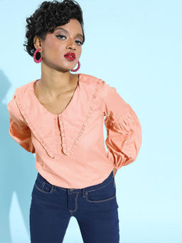 Sera - Pink Solid Top