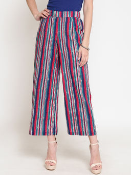 Sera - Red Stripes Palazzos