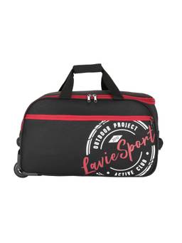 Lavie Sport - Black Solid Luggage And Travel Bag