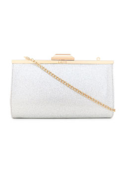 Lavie - Silver Ava Top Close Clutch