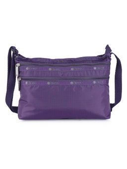 LeSportsac - BLACK BERRY Purple Color Soft Medium Size Mini Bag - 3352.K212