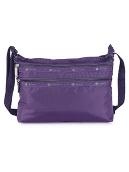 LeSportsac - BLACK BERRY Purple Color Soft Medium Size Travel Bag - 3356.K212