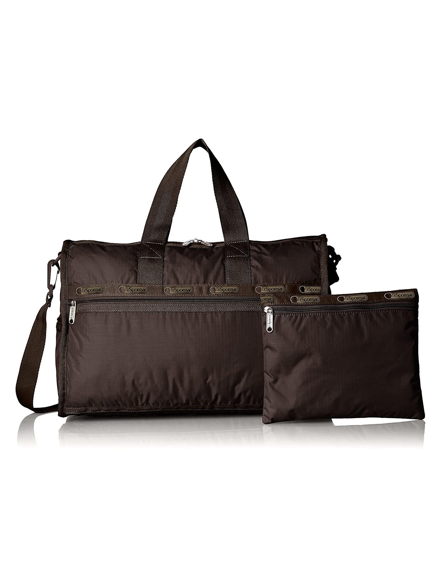 Buy LeSportsac COFFEE Brown Color Soft Medium Size Travel Bag