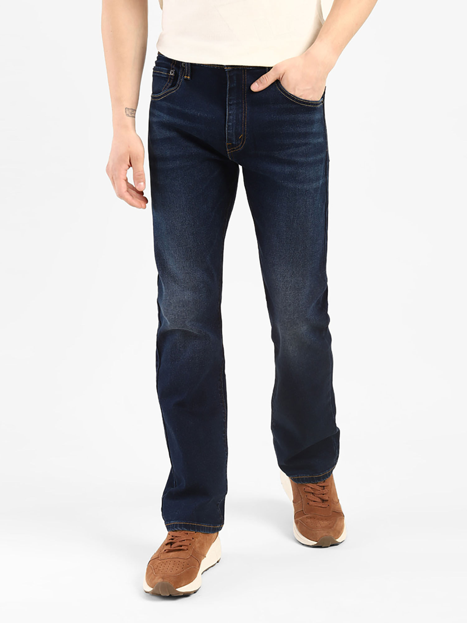 517 Bootcut Fit Jeans Online|Nykaa Fashion
