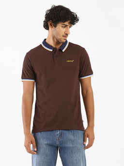 Levi's - Men Brown Polo T-shirt