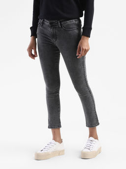Levi's - Women Grey 711 Skinny Fit Waterless Jeans