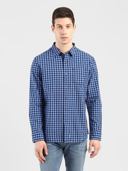 Levi's - Men Blue Slim Fit Casual Shirt