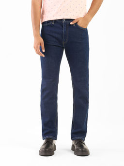 Levi's - Men Blue 513 Slim Straight Fit Jeans