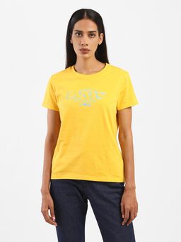 Levi's - Women Yellow Blue T-shirt
