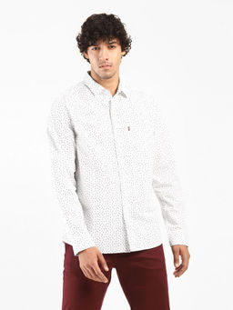 Levi's - Men White Slim Fit Casual Shirt