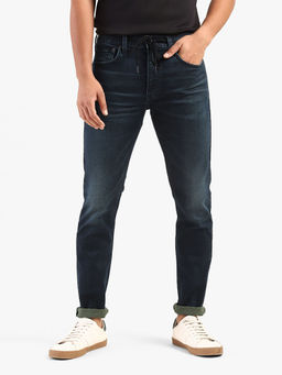 Levi's - Men Navy Blue 512 Slim Tapered Jeans