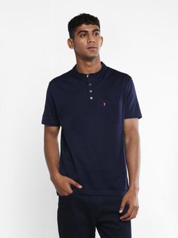 Levi's - Men Navy Blue Slim T-shirt