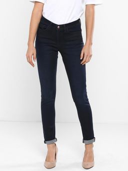 Levi's - Navy Blue 711 Skinny Fit Jeans