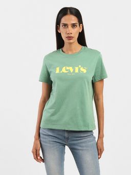 Levi's - Women Green Yellow T-shirt