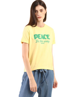 Levi's - Women Yellow Sustainable T-shirt