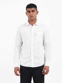 Levi's - Men White Slim Fit Casual Shirt
