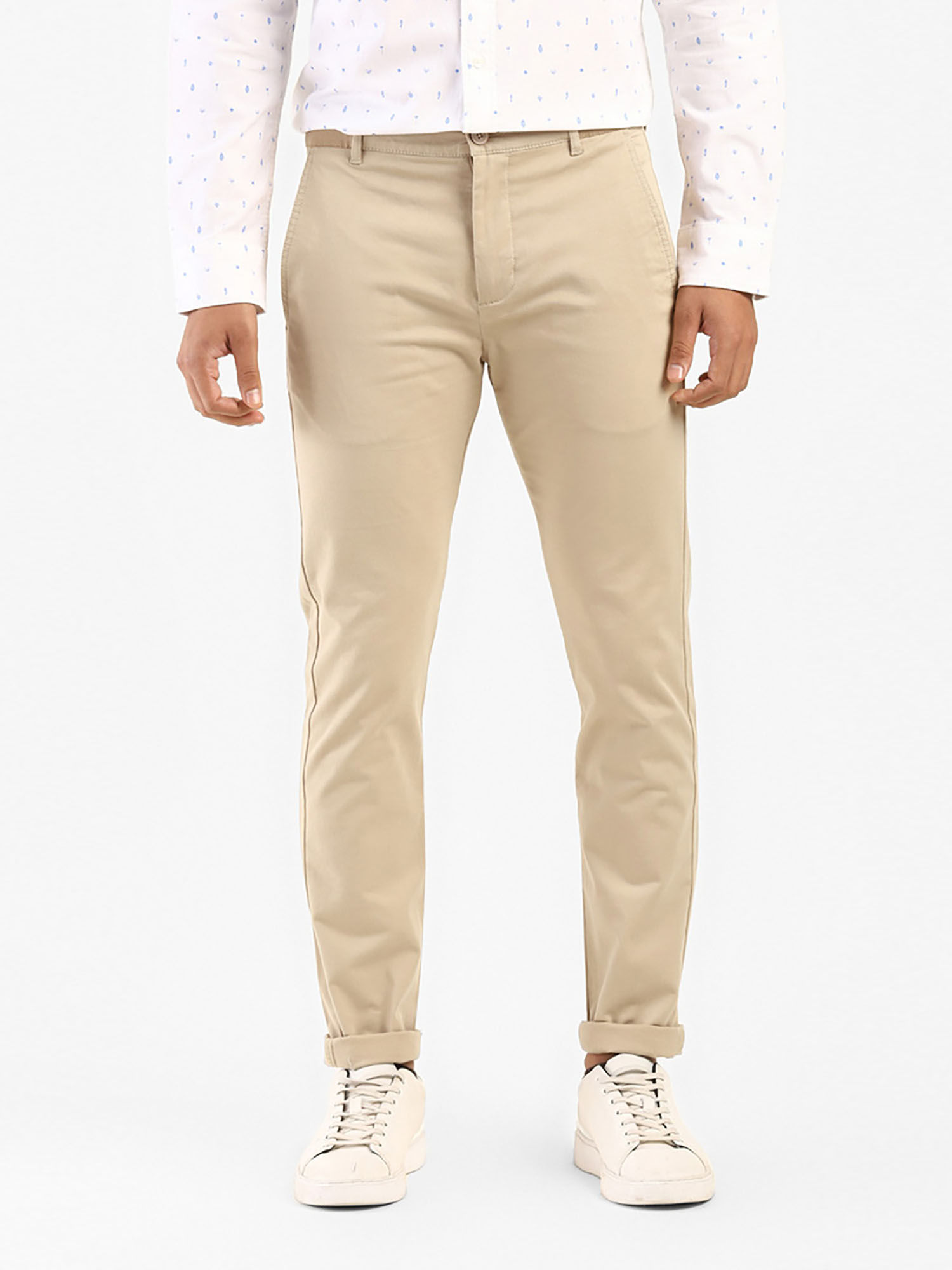 Light Beige 512 Slim Tapered Fit Chinos 