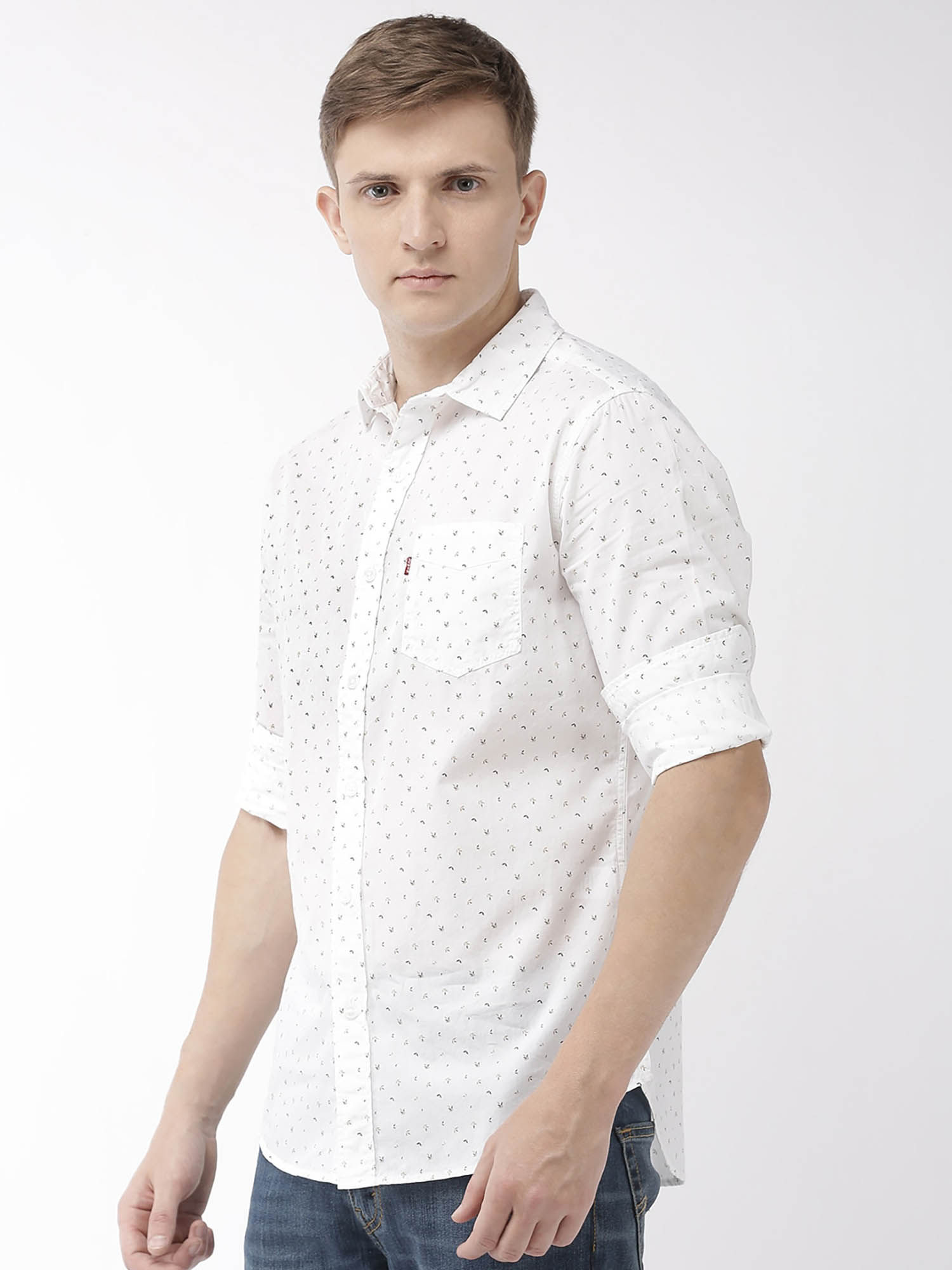 Buy Levi's Men Regular Fit White Shirt 